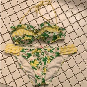 Victoria’s Secret bikini medium bottom, 32c top